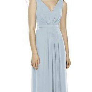 Bella Bridesmaids Dessy Dress, mist color, sz 10
